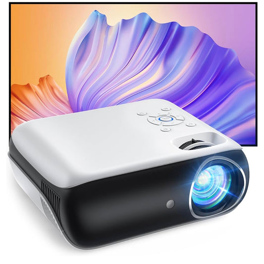 HD High Quality Home Video Projector with 100” Screen